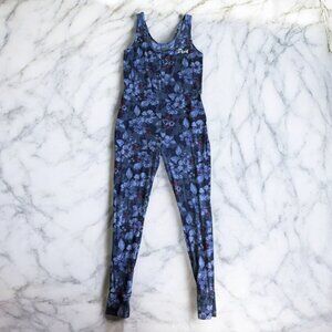 PINK Victoria's Secret Hawaiian Floral Print Tank Jumpsuit Size Medium